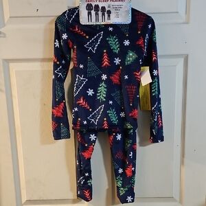 PJ'S & PRESENTS TWO PIECE PJ SET: BLUE: NEW WITH TAGS: SIZE 6/6X